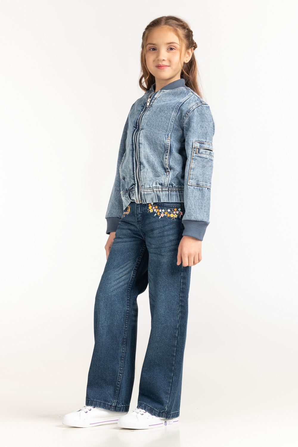 Junior Girls Denim Jackets JG-JKT-WS24-015