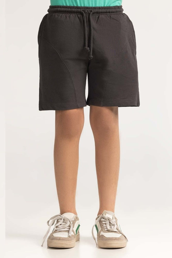 Junior Boy Anthracite Basic Short JB-SHT-SS24-007