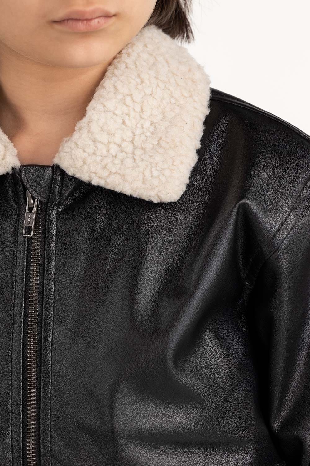 Junior Boy Black Jacket 224-310-063