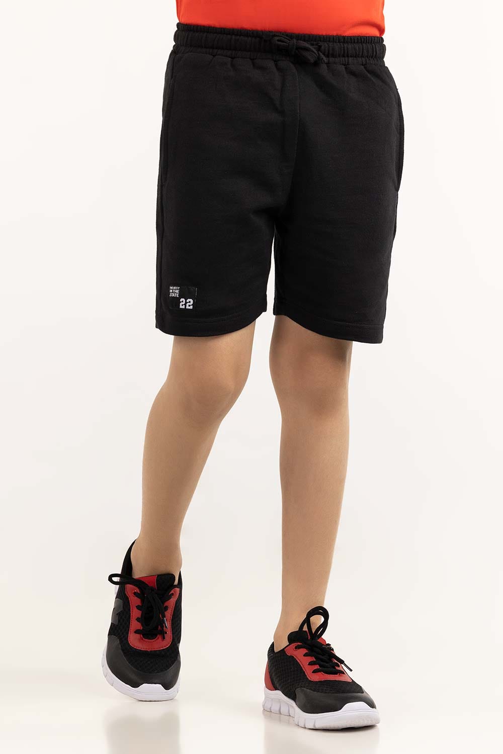 Junior Boy Black Short 231-319-006 B