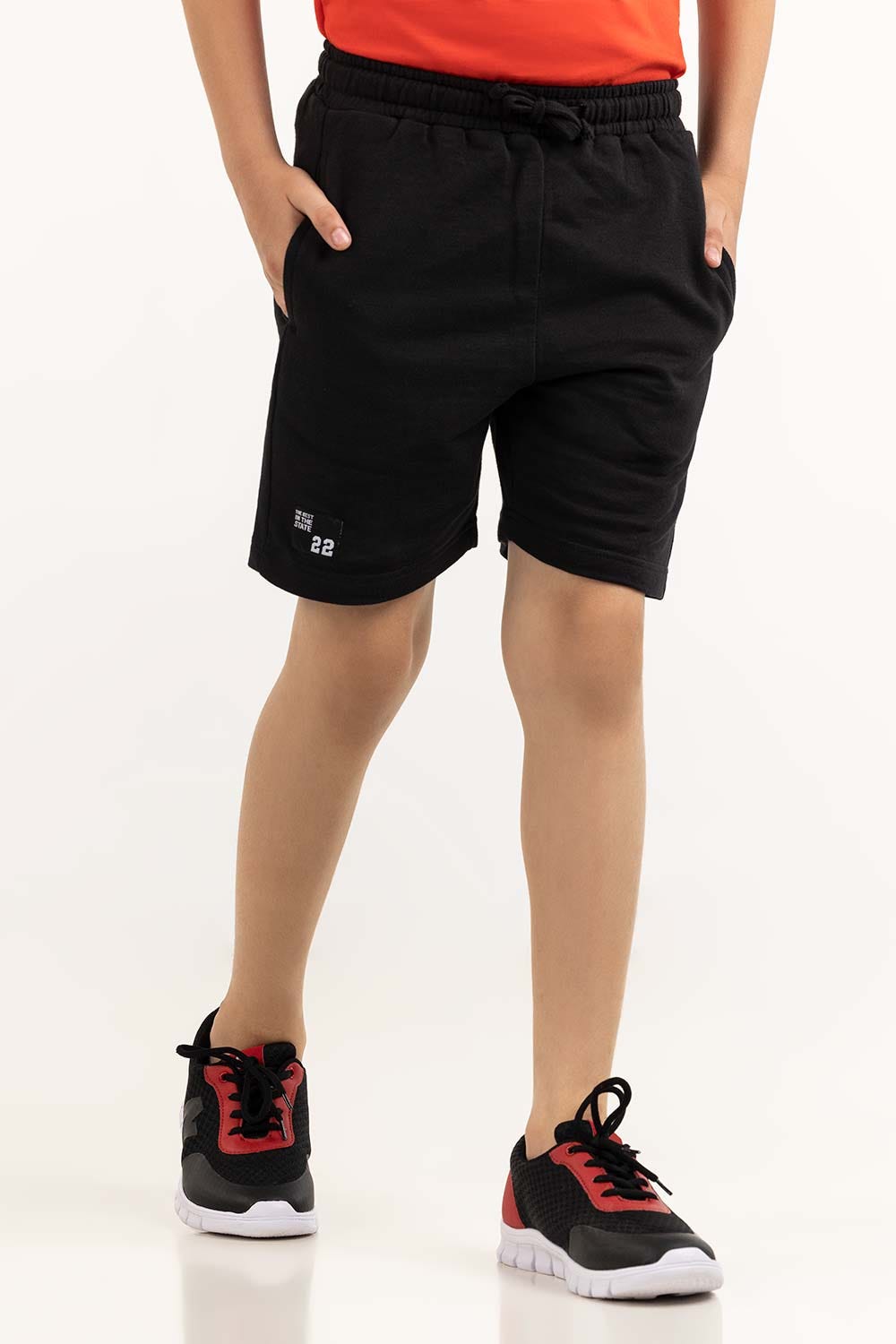 Junior Boy Black Short 231-319-006 B