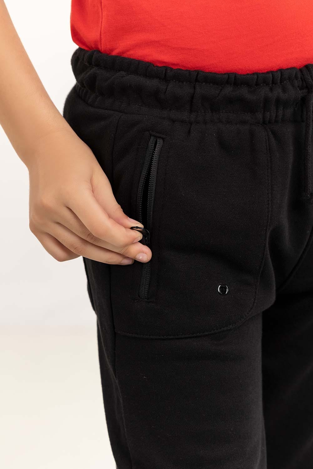 Junior Boy Black Trouser 224-320-005