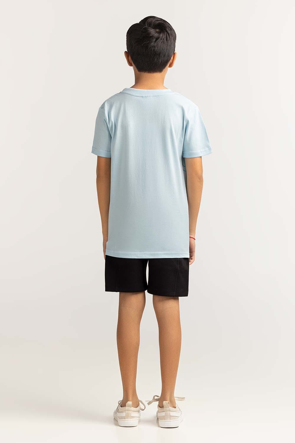 Junior Boy Blue Printed Tee JB-TS-SS24-006