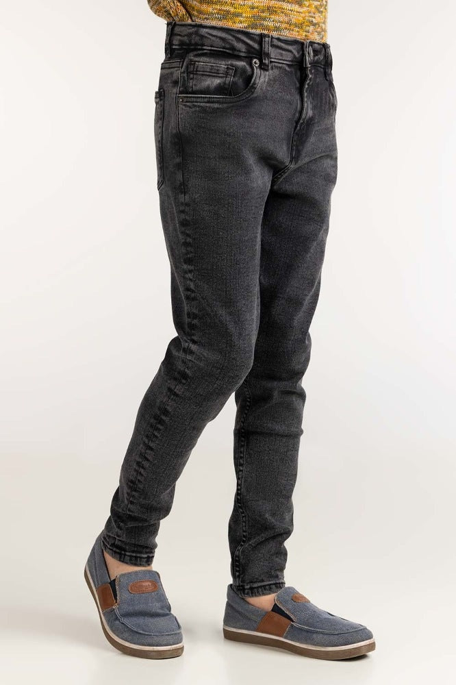 Junior Boy Charcoal Denim Jeans JB-JNS-WS23-002-A
