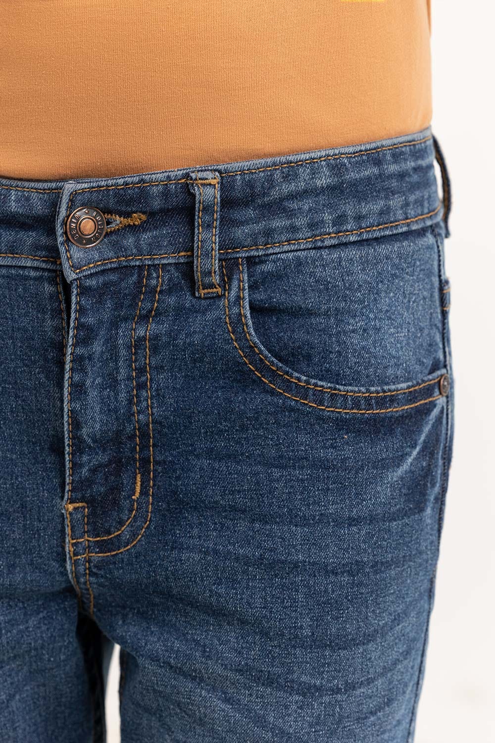 Junior Boy Dark Blue Jeans 231-321-001 A