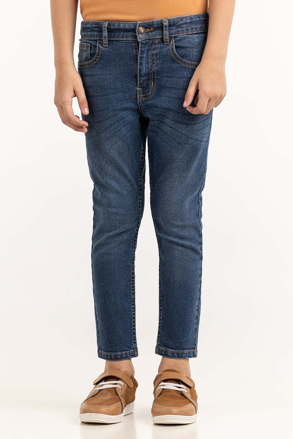 Junior Boy Dark Blue Jeans 231-321-001 A