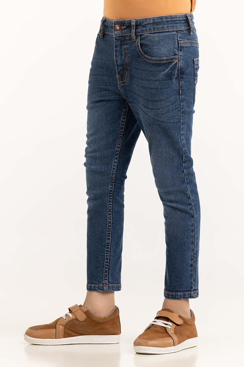 Junior Boy Dark Blue Jeans 231-321-001 A