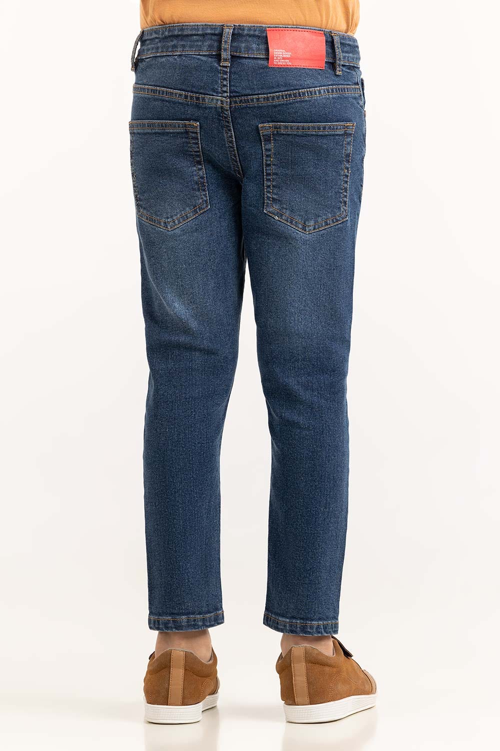 Junior Boy Dark Blue Jeans 231-321-001 A
