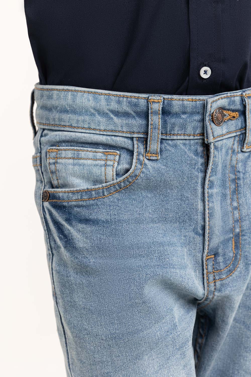 Junior Boy Light Blue Jeans 231-321-001 C