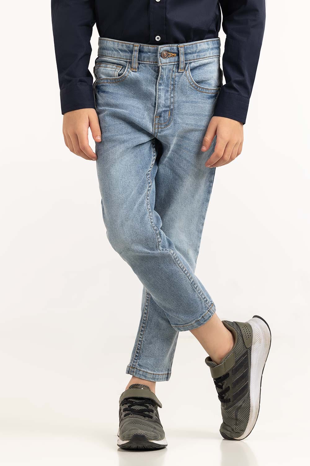 Junior Boy Light Blue Jeans 231-321-001 C