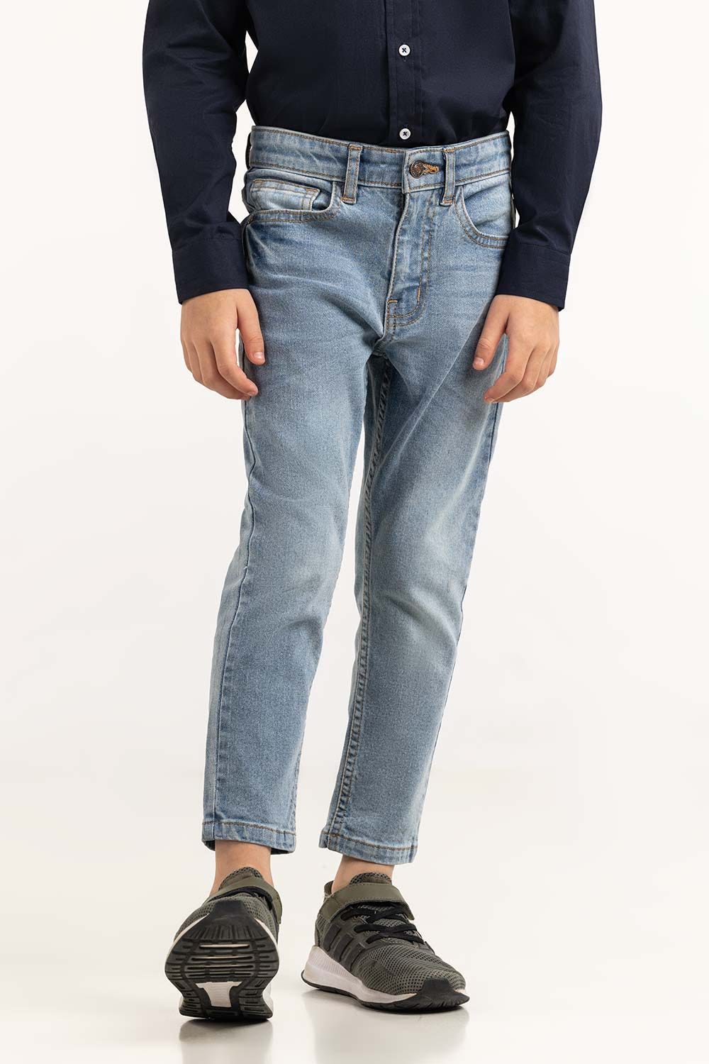 Junior Boy Light Blue Jeans 231-321-001 C