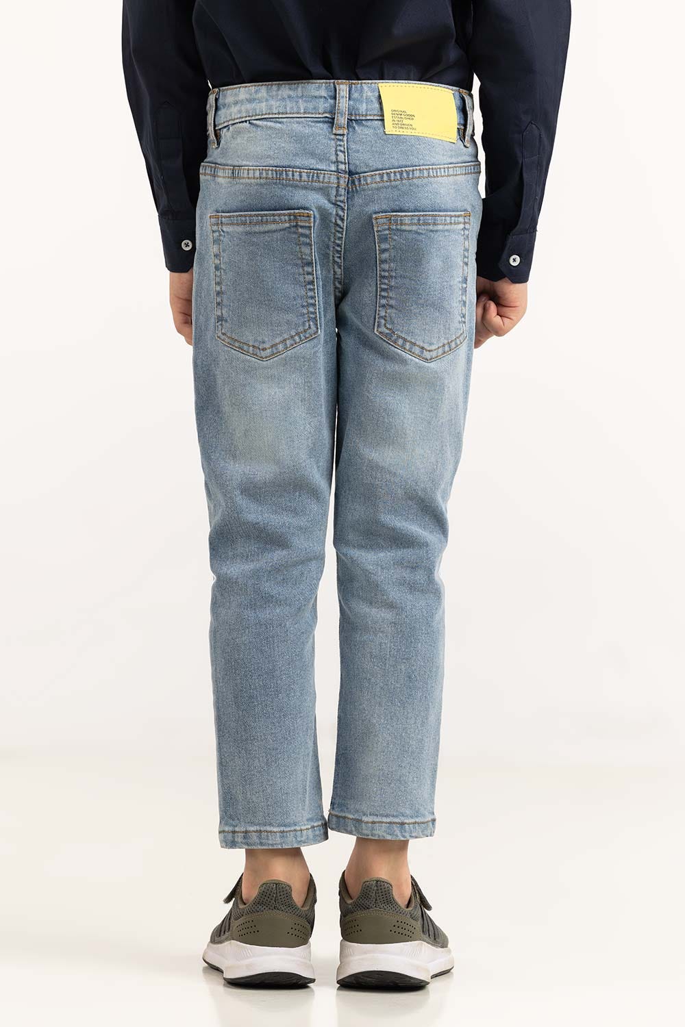 Junior Boy Light Blue Jeans 231-321-001 C