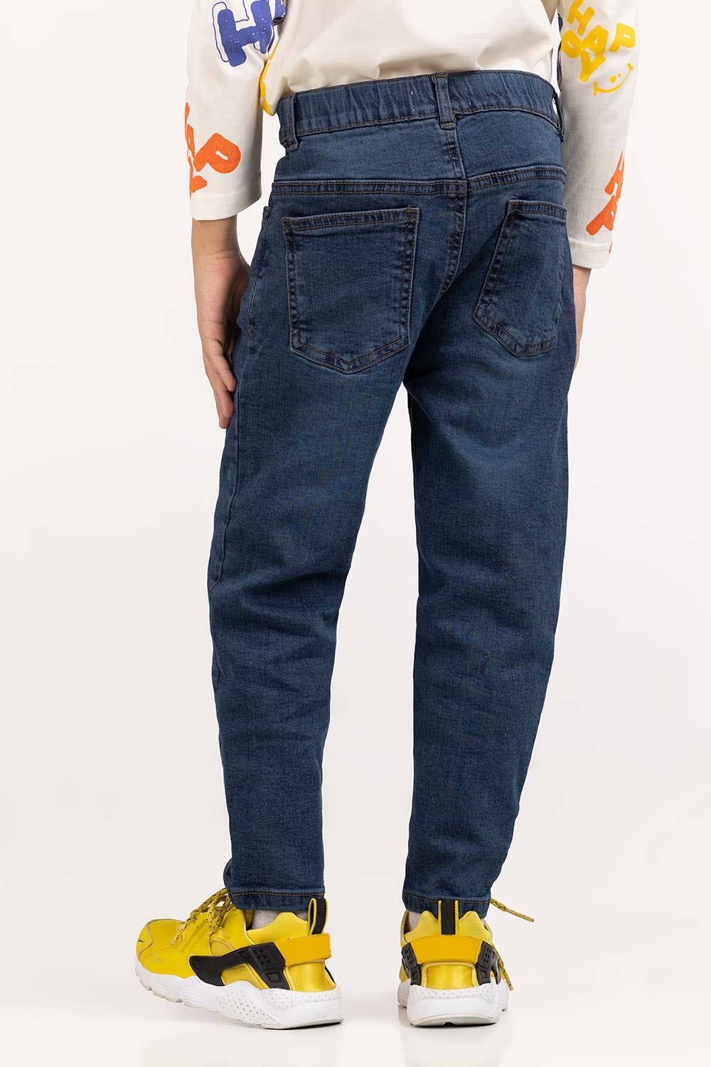 Junior Boy Blue Denim Jeans 224-321-004