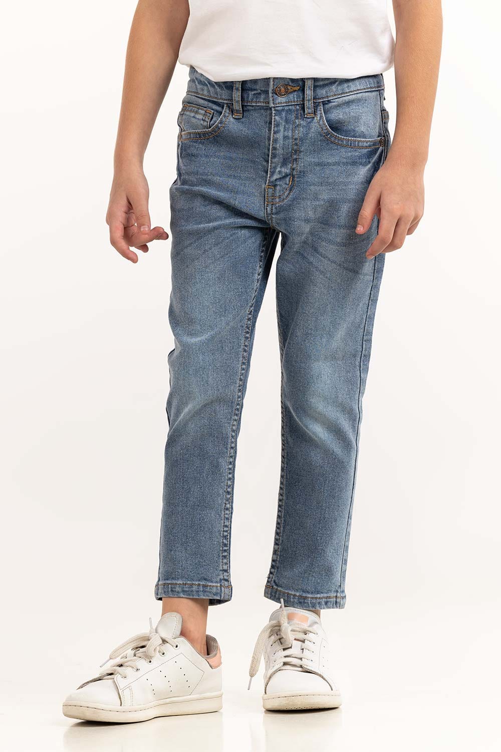 Junior Boy Medium Blue Jeans 231-321-001 B