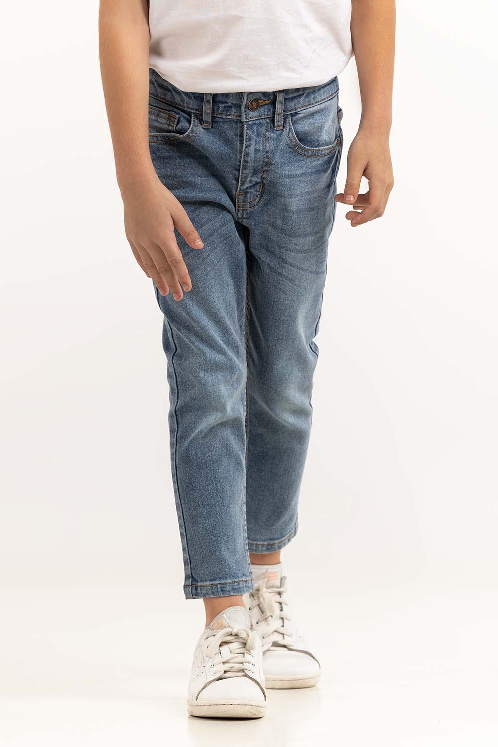 Junior Boy Medium Blue Jeans 231-321-001 B