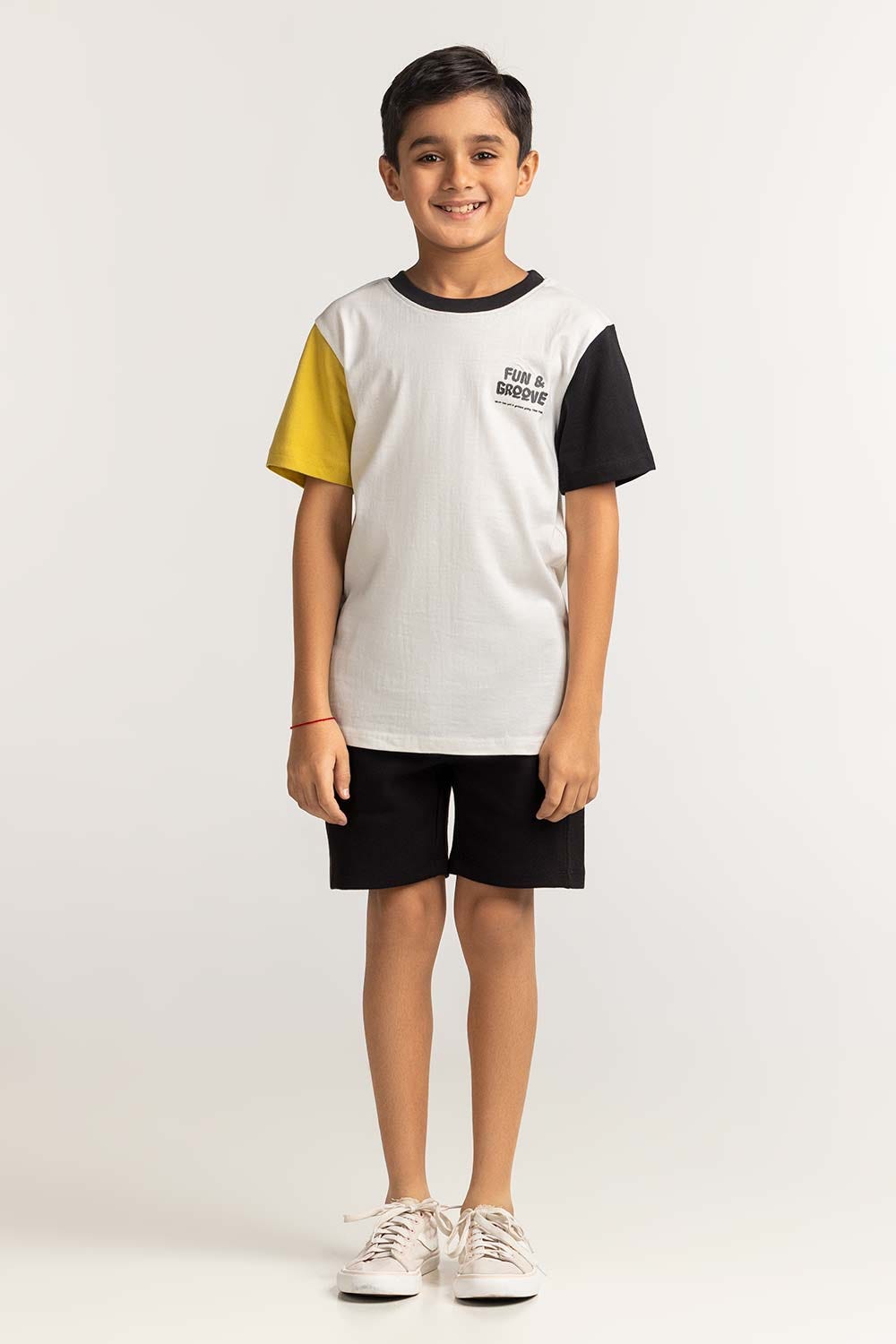 Junior Boy Multi Color Printed Tee JB-TS-SS24-002