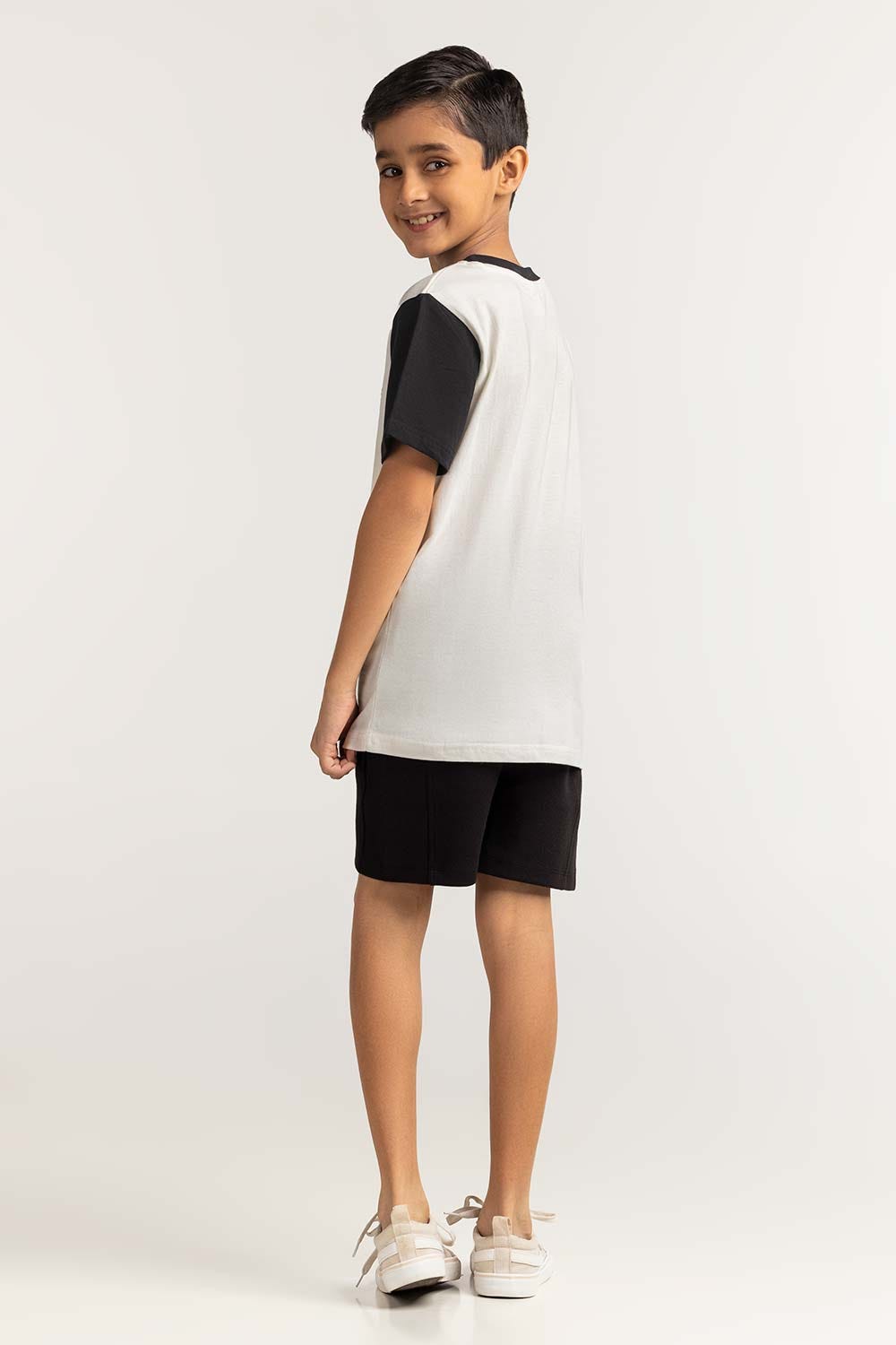 Junior Boy Multi Color Printed Tee JB-TS-SS24-002