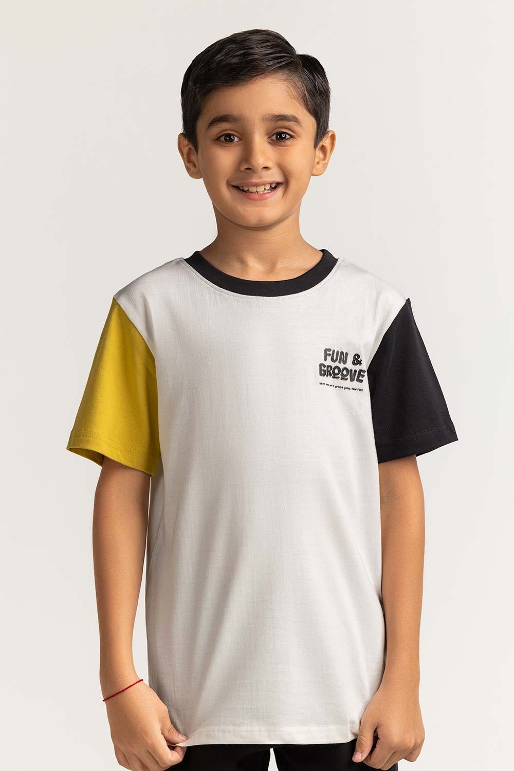 Junior Boy Multi Color Printed Tee JB-TS-SS24-002