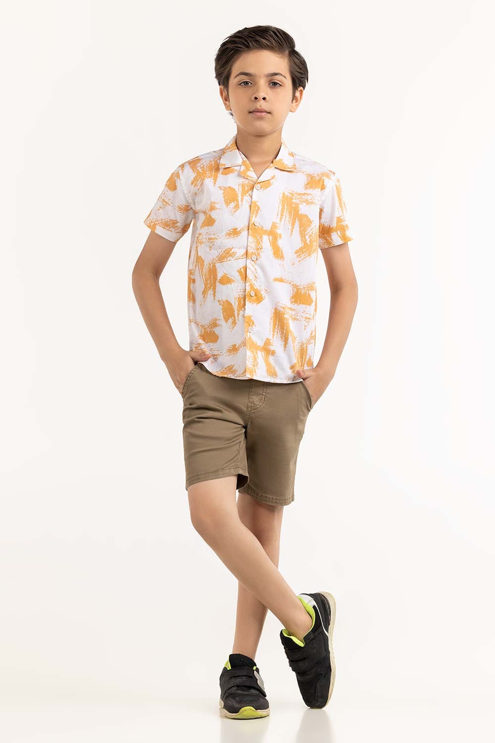 Junior Boy Multi Printed Casual Shirt JB-CS-SS23-002