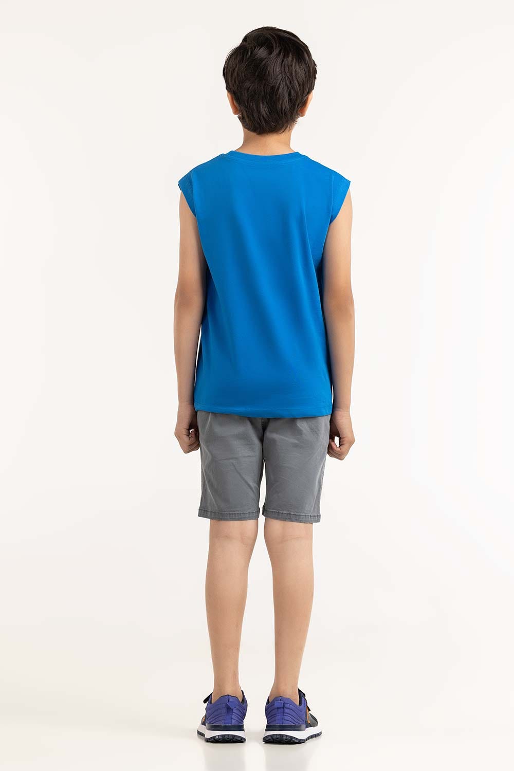 Junior Boy Packet Blue T-Shirt 231-313-039