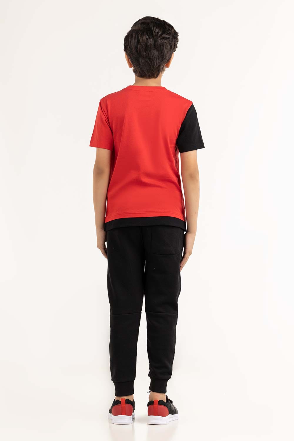 Junior Boy Red T-Shirt 231-313-010
