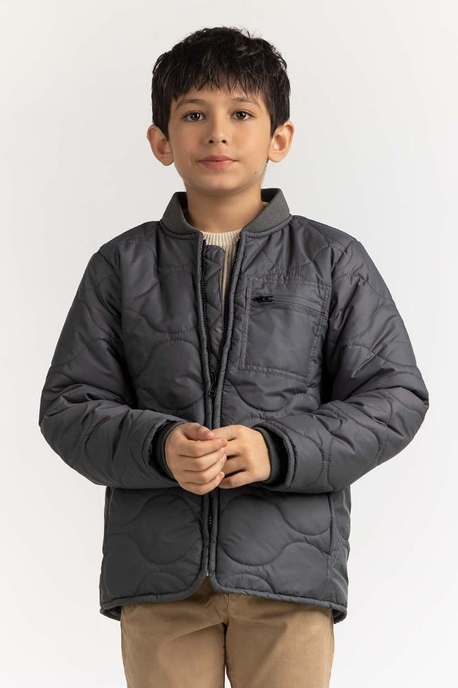 Junior Boy Teal Basic Jacket JB-JKT-WS23-004