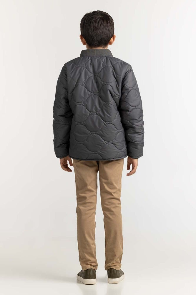 Junior Boy Teal Basic Jacket JB-JKT-WS23-004