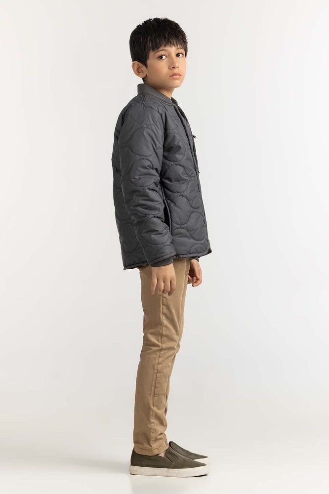 Junior Boy Teal Basic Jacket JB-JKT-WS23-004