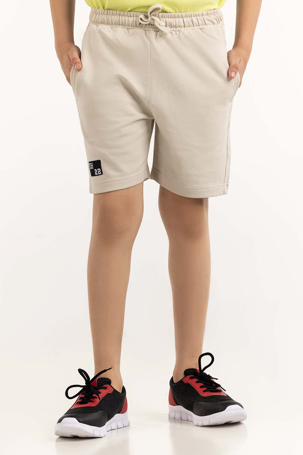 Junior Boy White Short 231-319-006 C