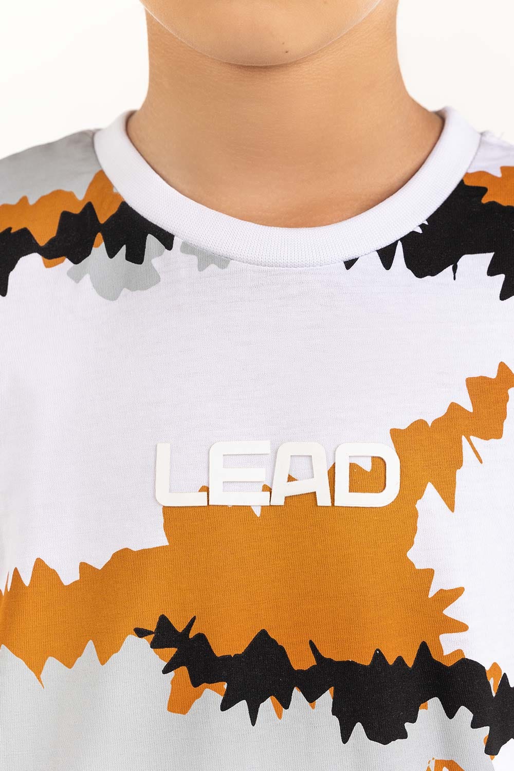 Junior Boy White T-Shirt 231-313-045