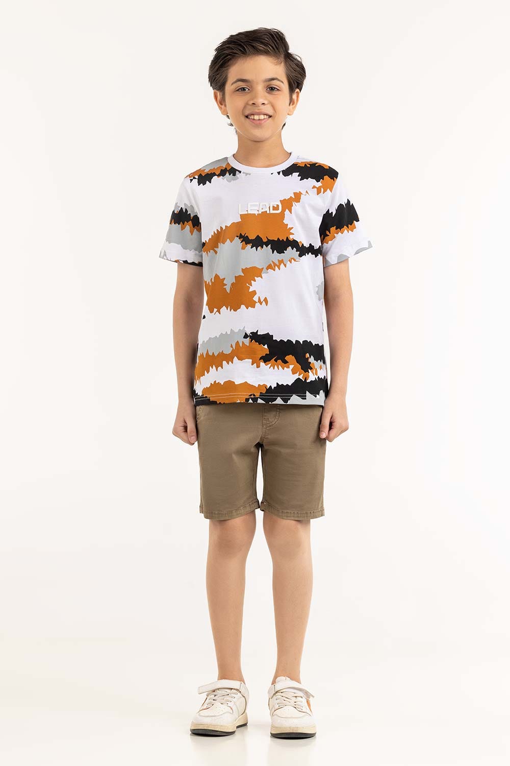 Junior Boy White T-Shirt 231-313-045