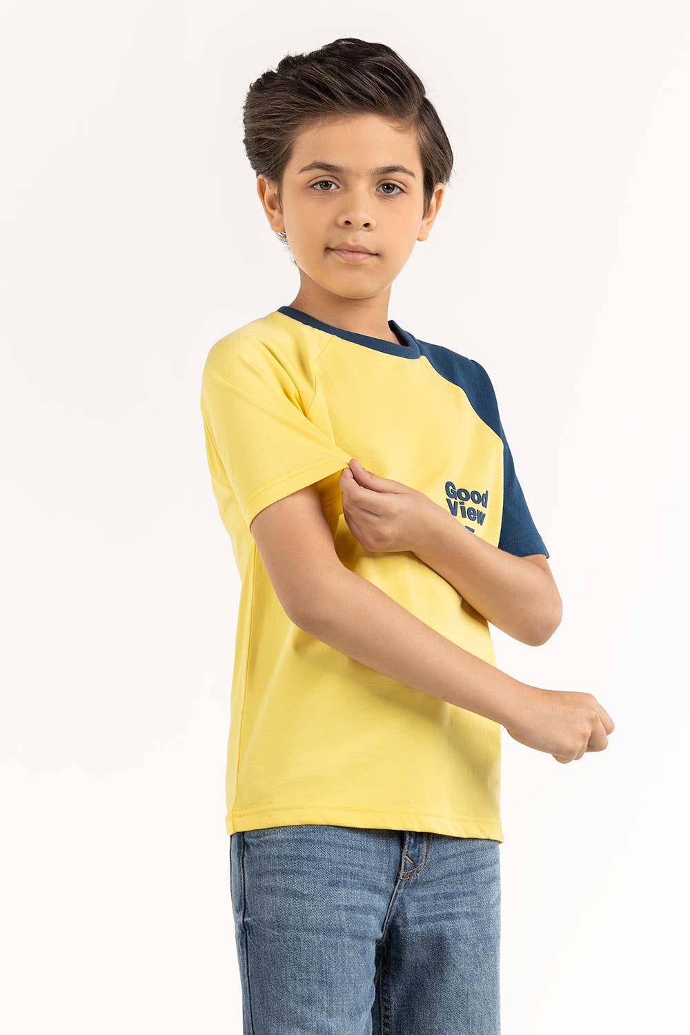 Junior Boy Yellow T-Shirt 231-313-033