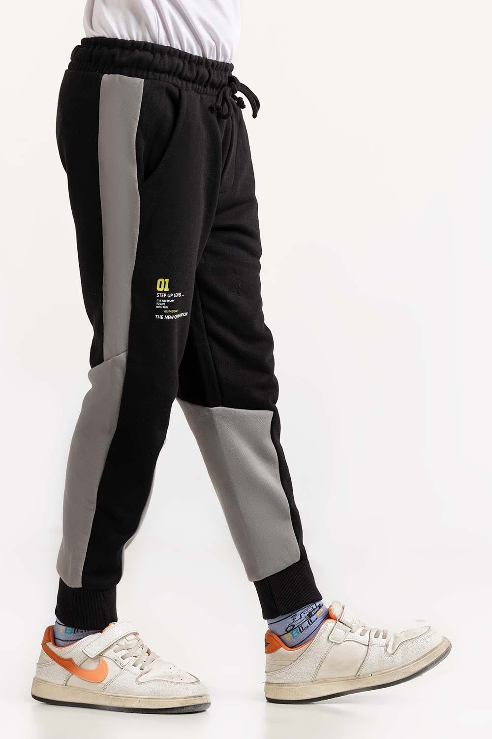 Junior Boy Black Trouser 224-320-002