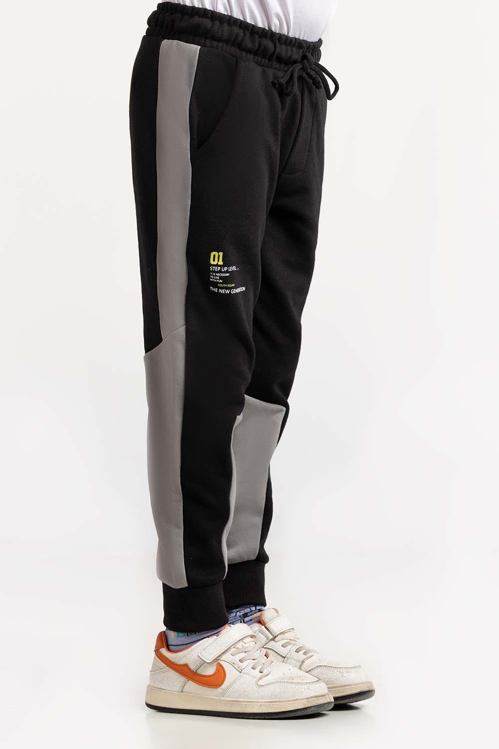 Junior Boy Black Trouser 224-320-002
