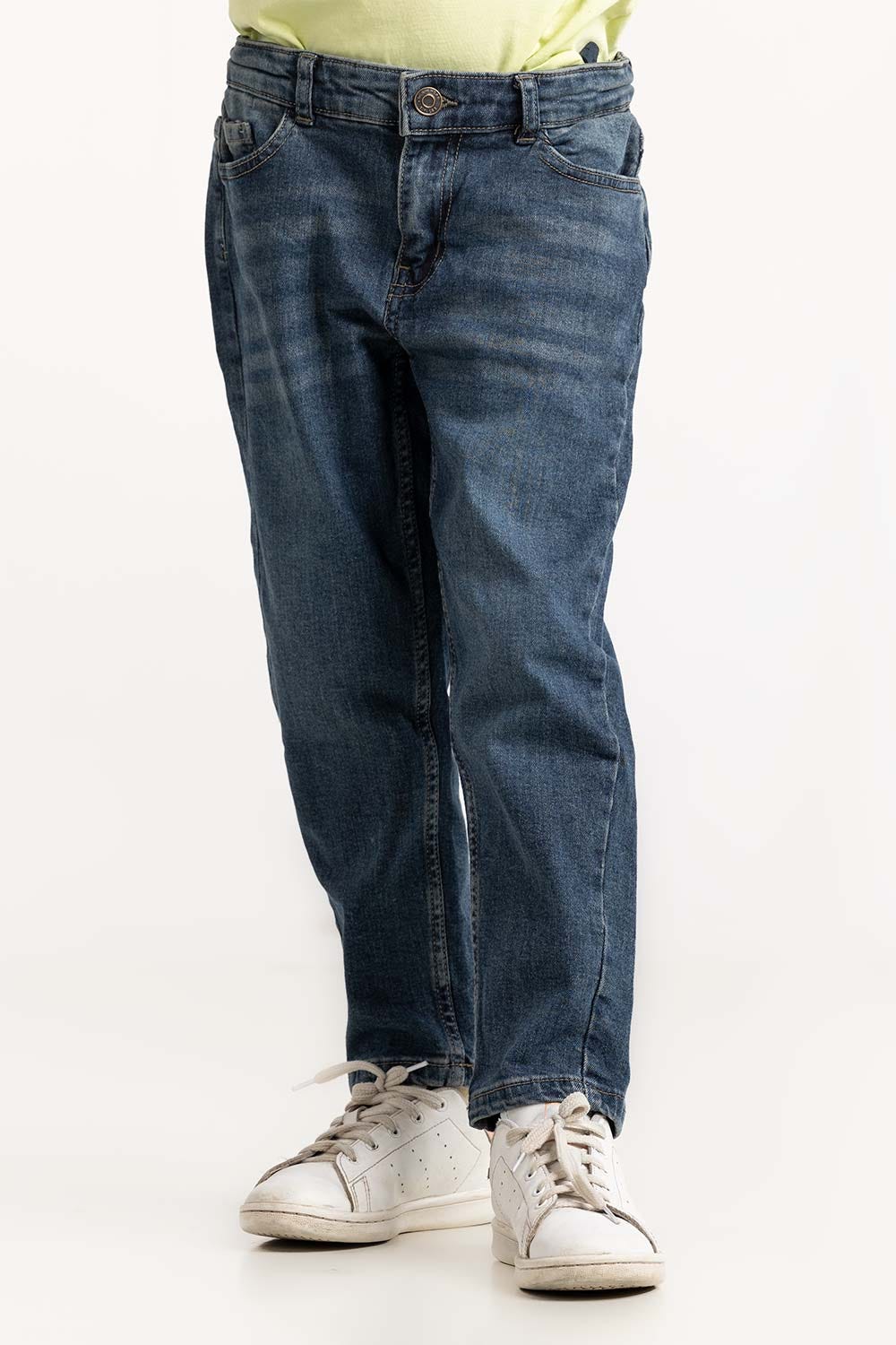 Junior Boy Blue Jeans 224-321-012