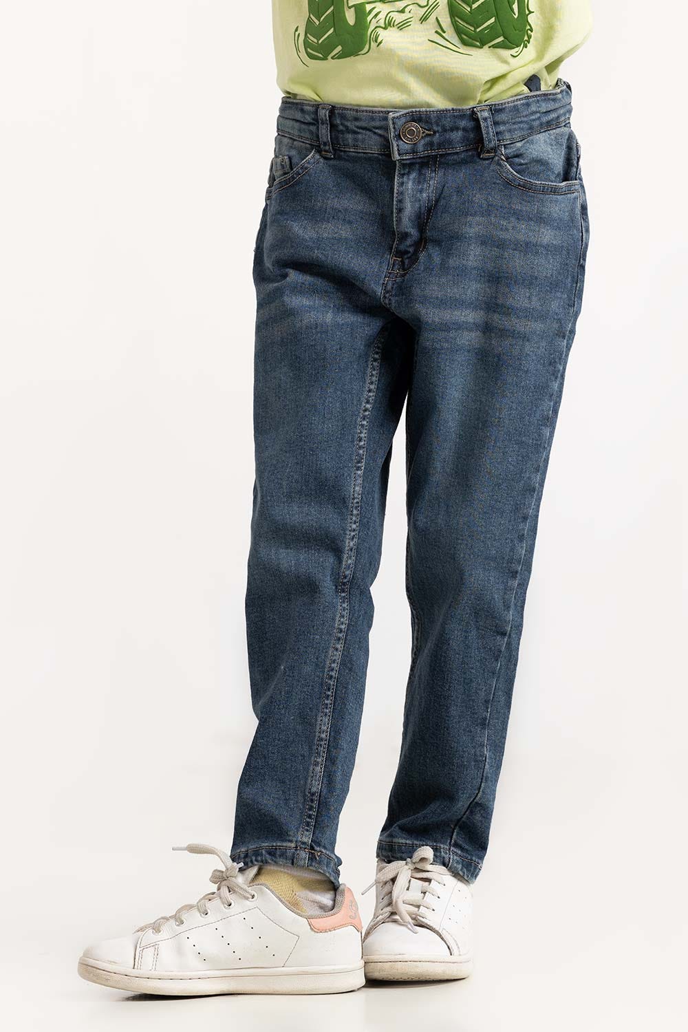 Junior Boy Blue Jeans 224-321-012