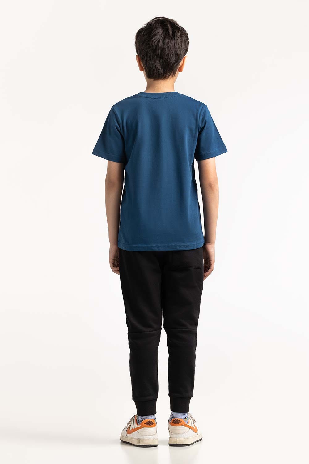 Junior Boy Blue T-Shirt 231-313-001 D