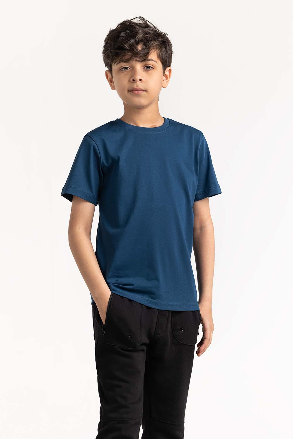 Junior Boy Blue T-Shirt 231-313-001 D