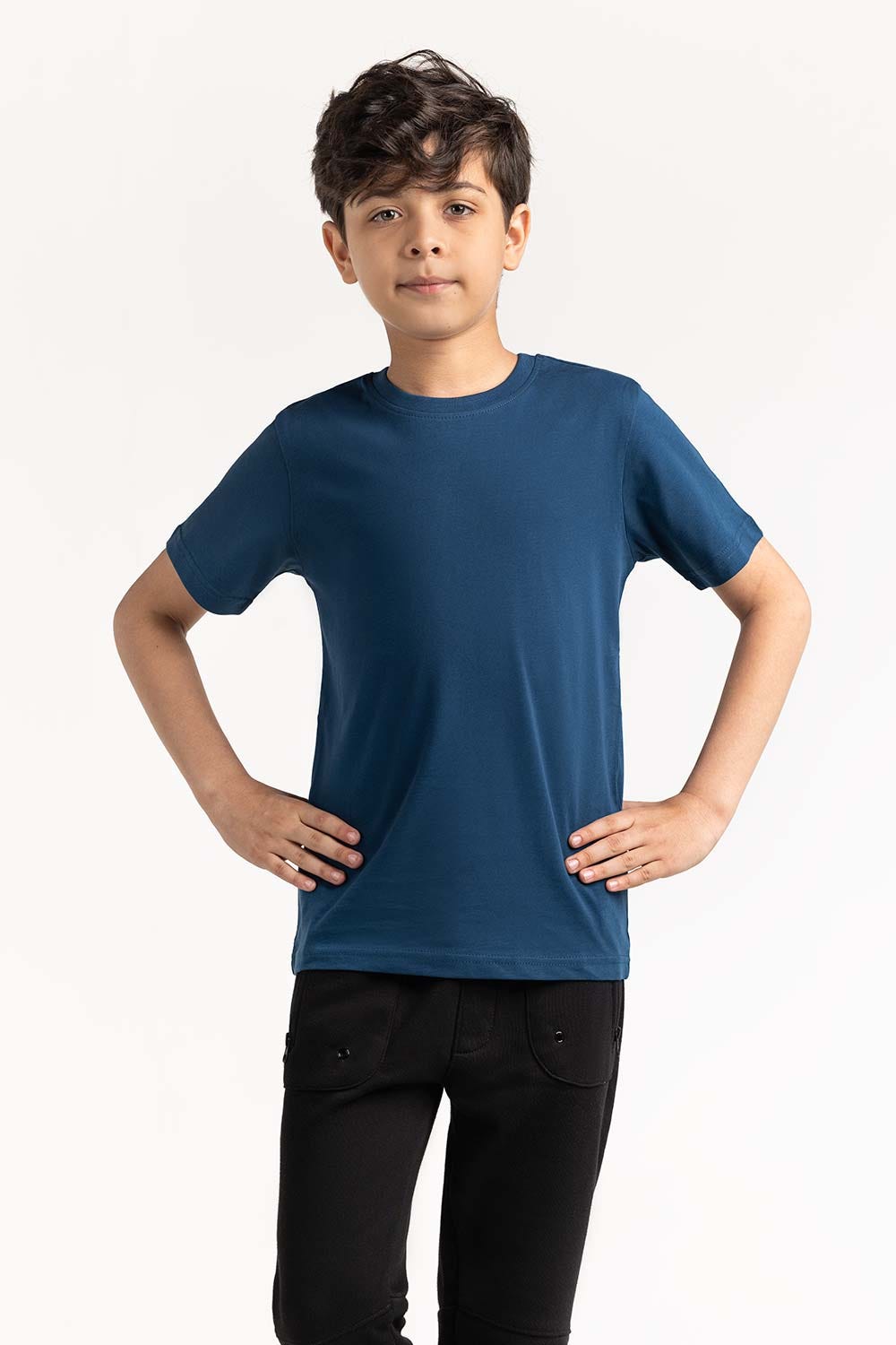 Junior Boy Blue T-Shirt 231-313-001 D