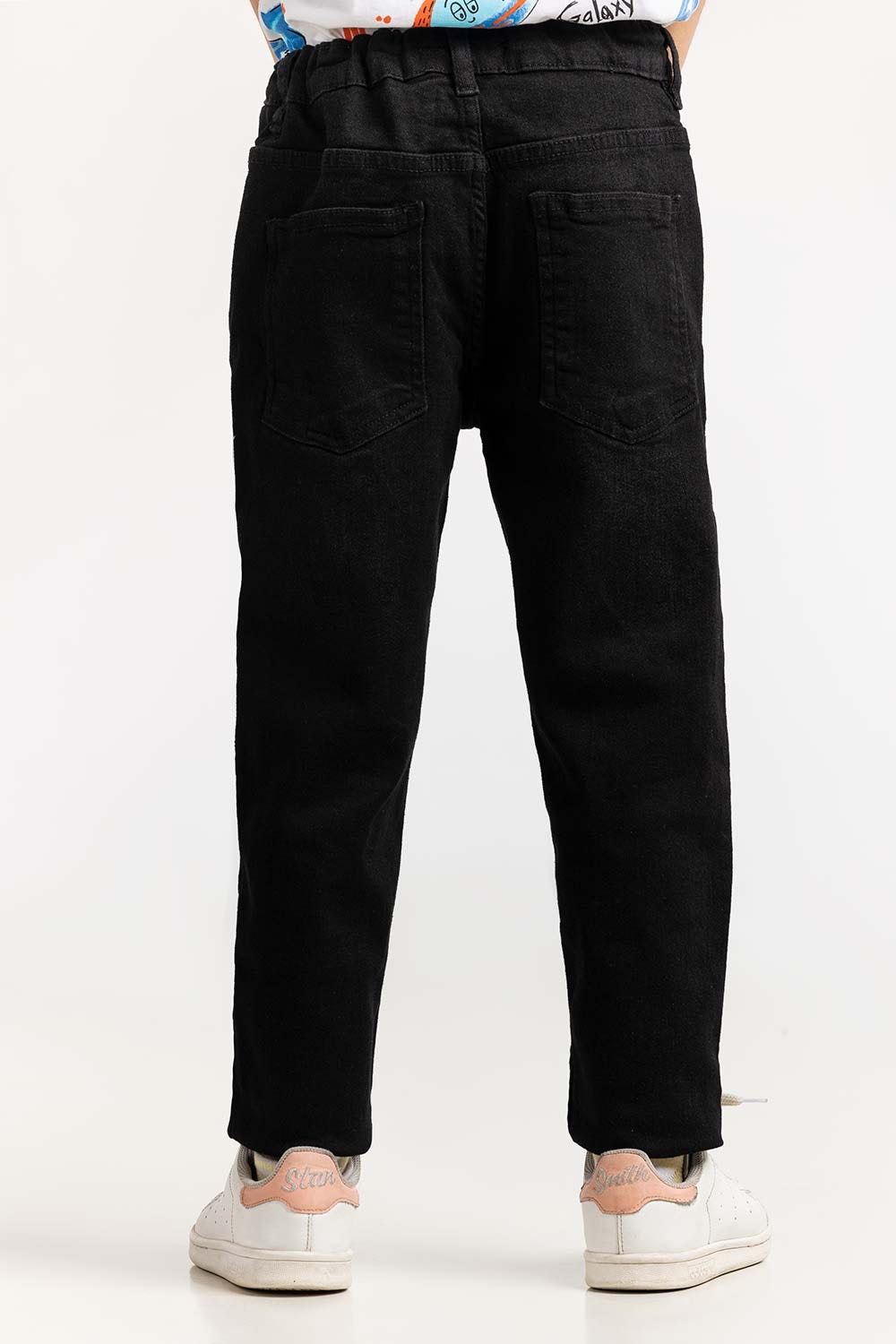 Junior Boy Charcoal Jeans 224-321-008