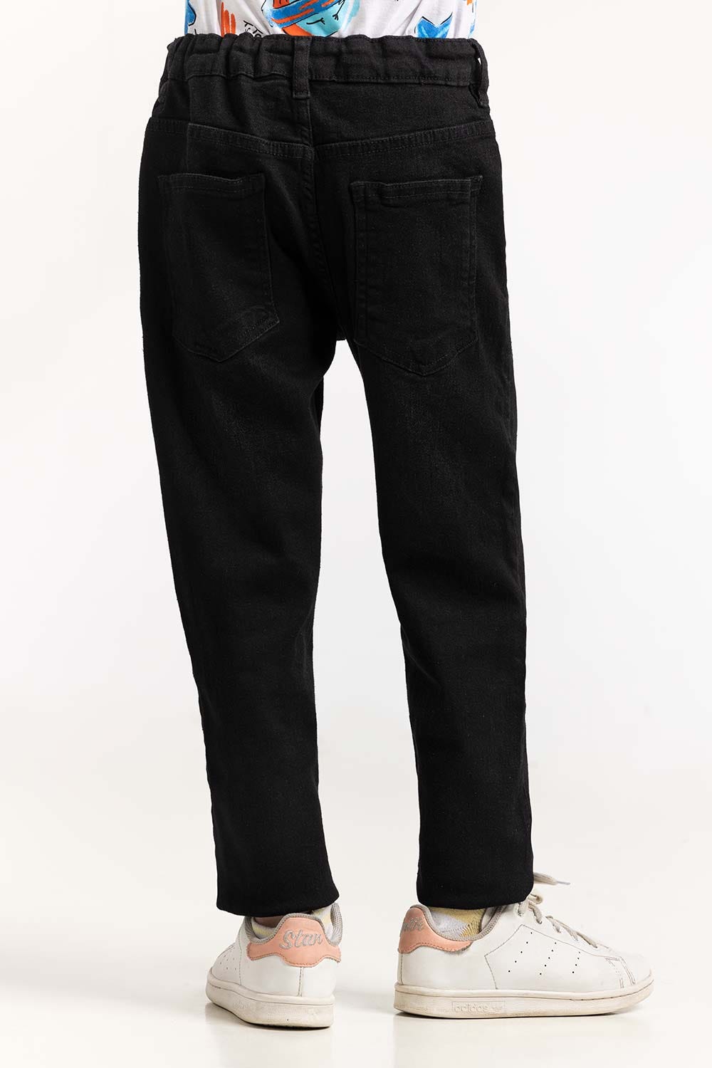 Junior Boy Charcoal Jeans 224-321-008