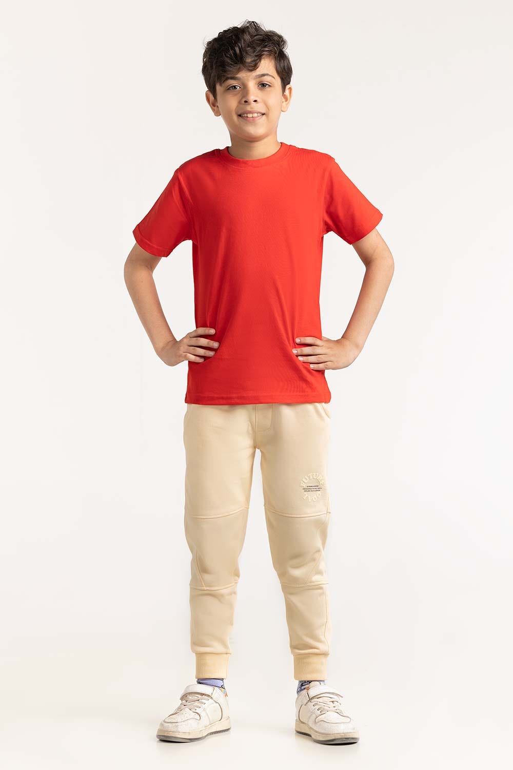 Junior Boy Red T-Shirt 231-313-001 F