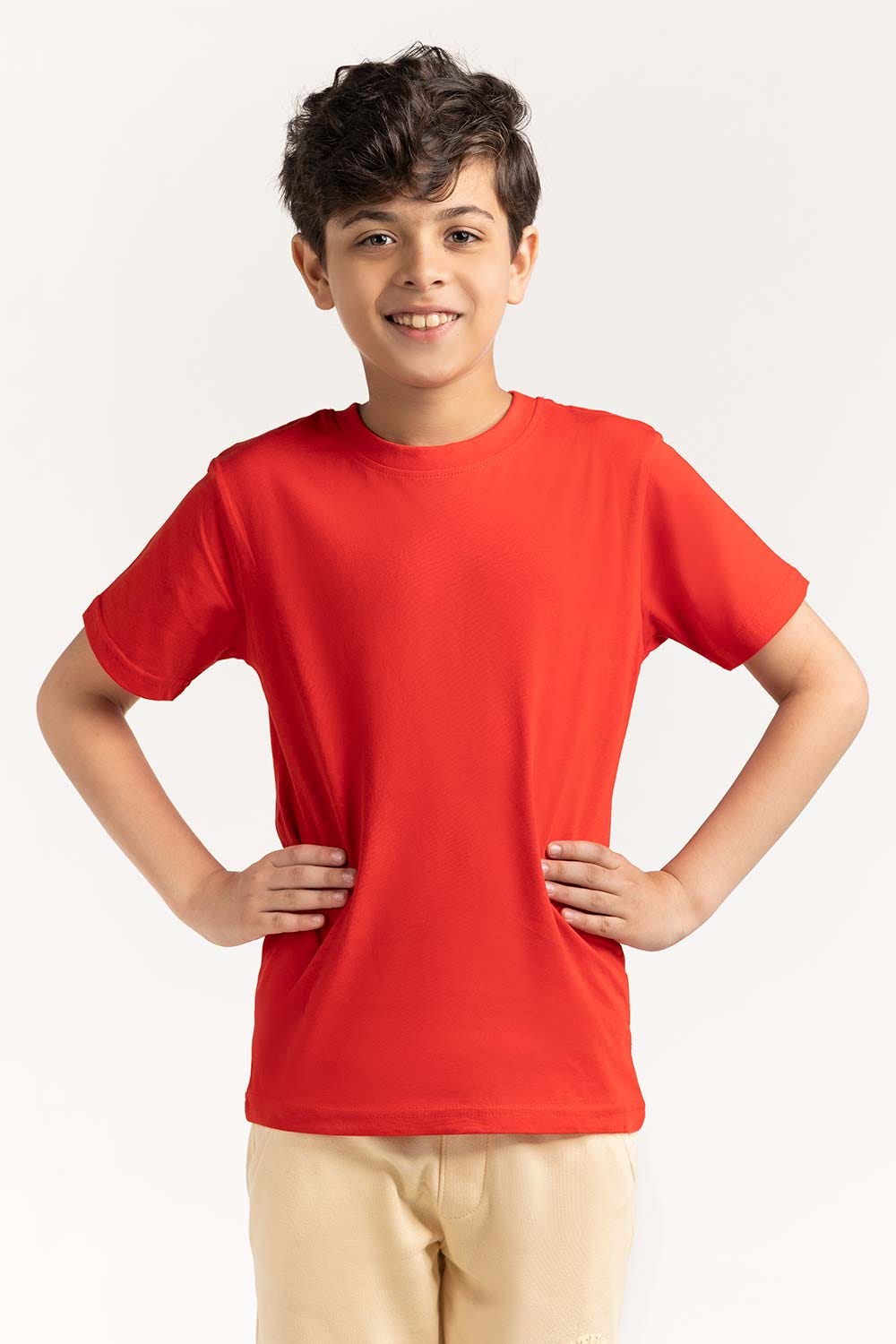 Junior Boy Red T-Shirt 231-313-001 F
