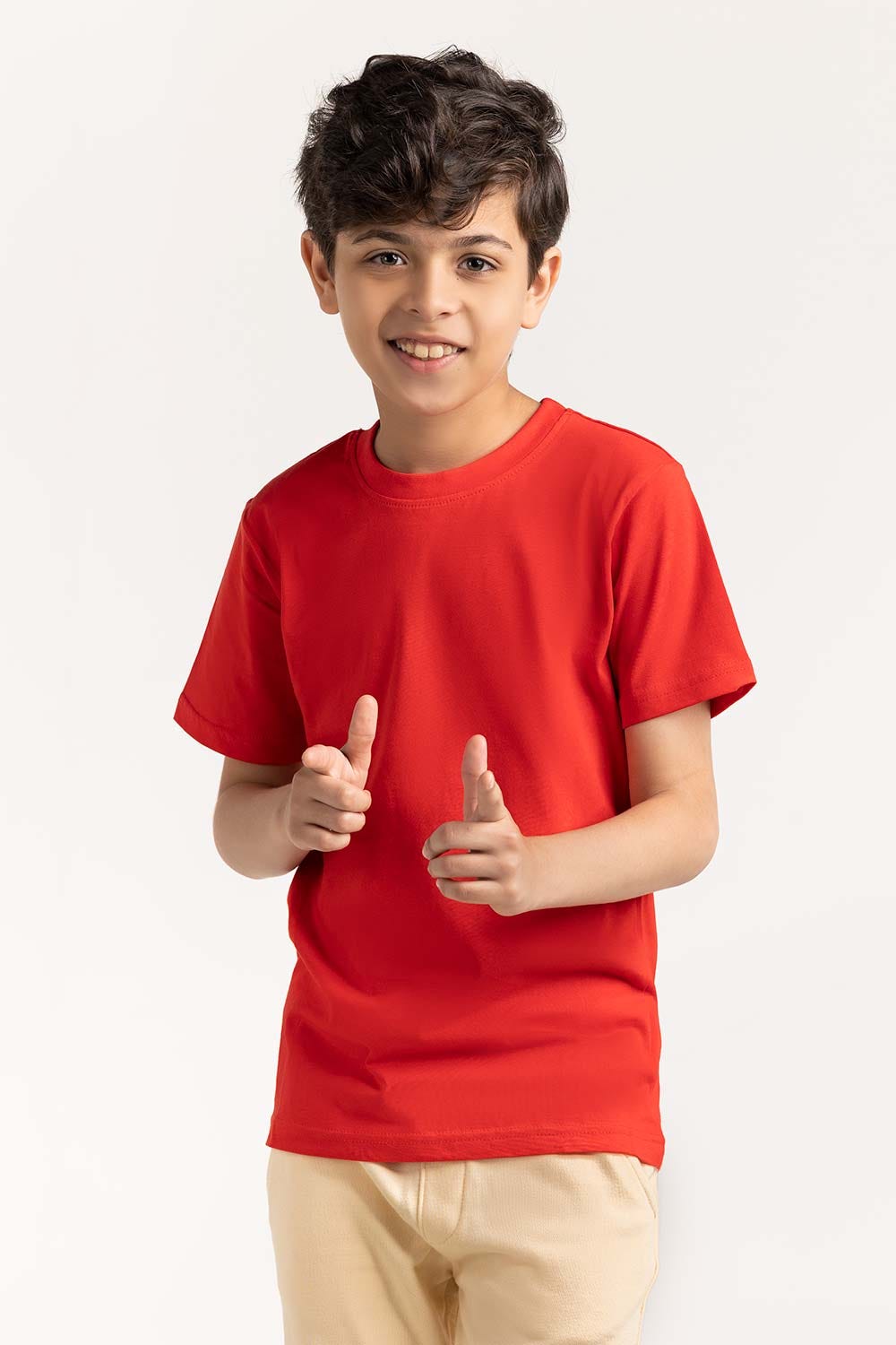 Junior Boy Red T-Shirt 231-313-001 F