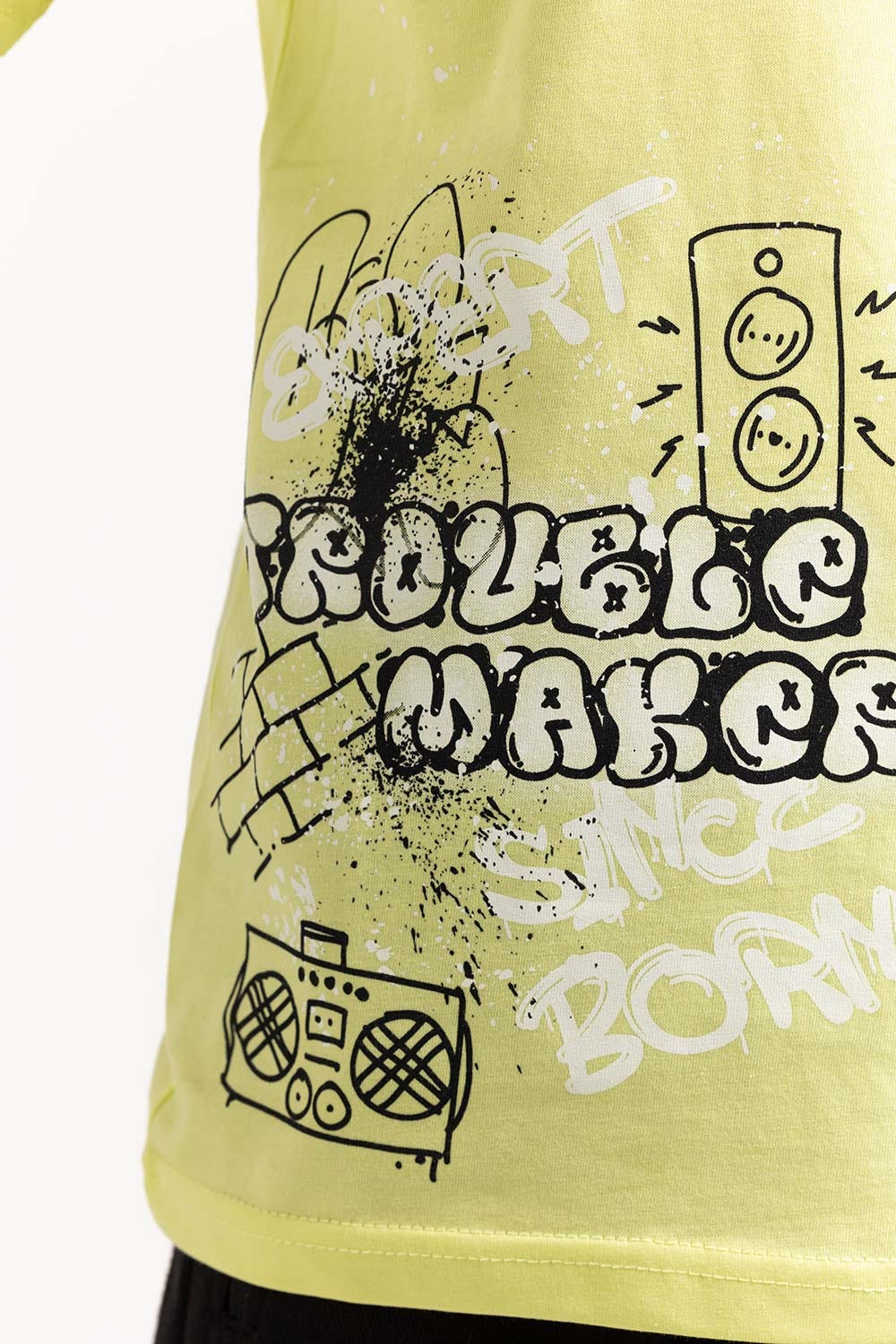 Junior Boy Yellow T-Shirt 231-313-044