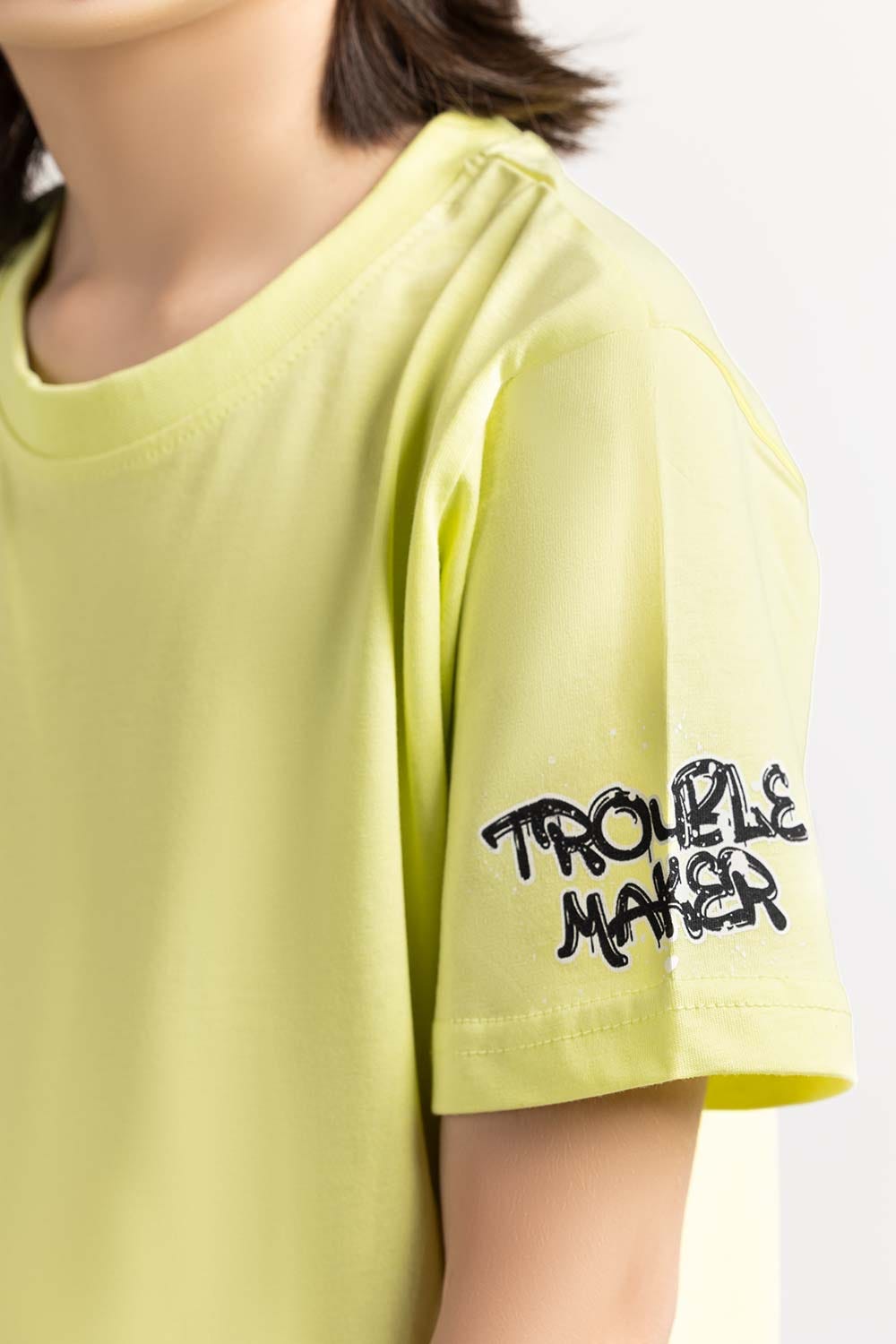 Junior Boy Yellow T-Shirt 231-313-044