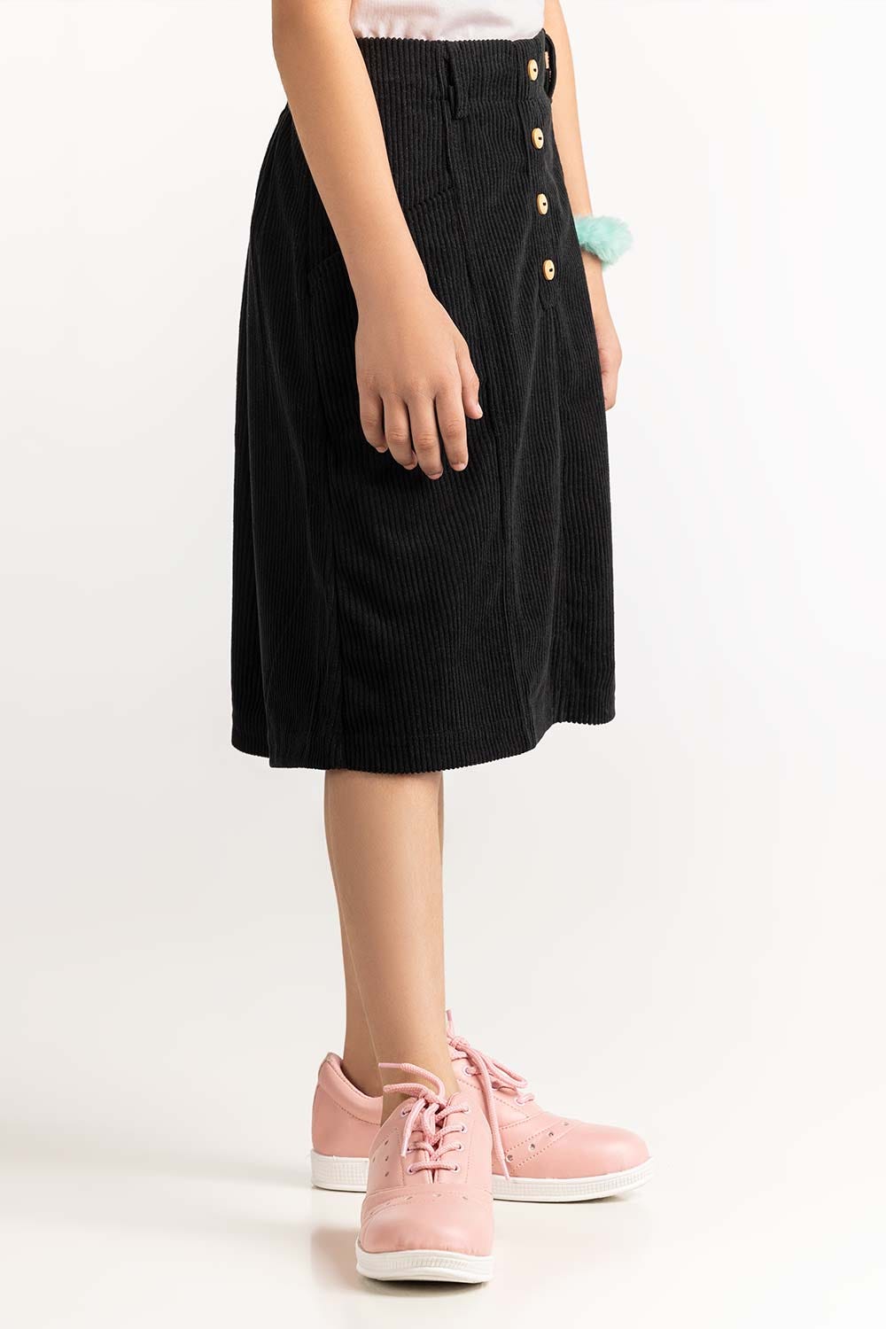 Junior Girl Black Skirt 224-420-218