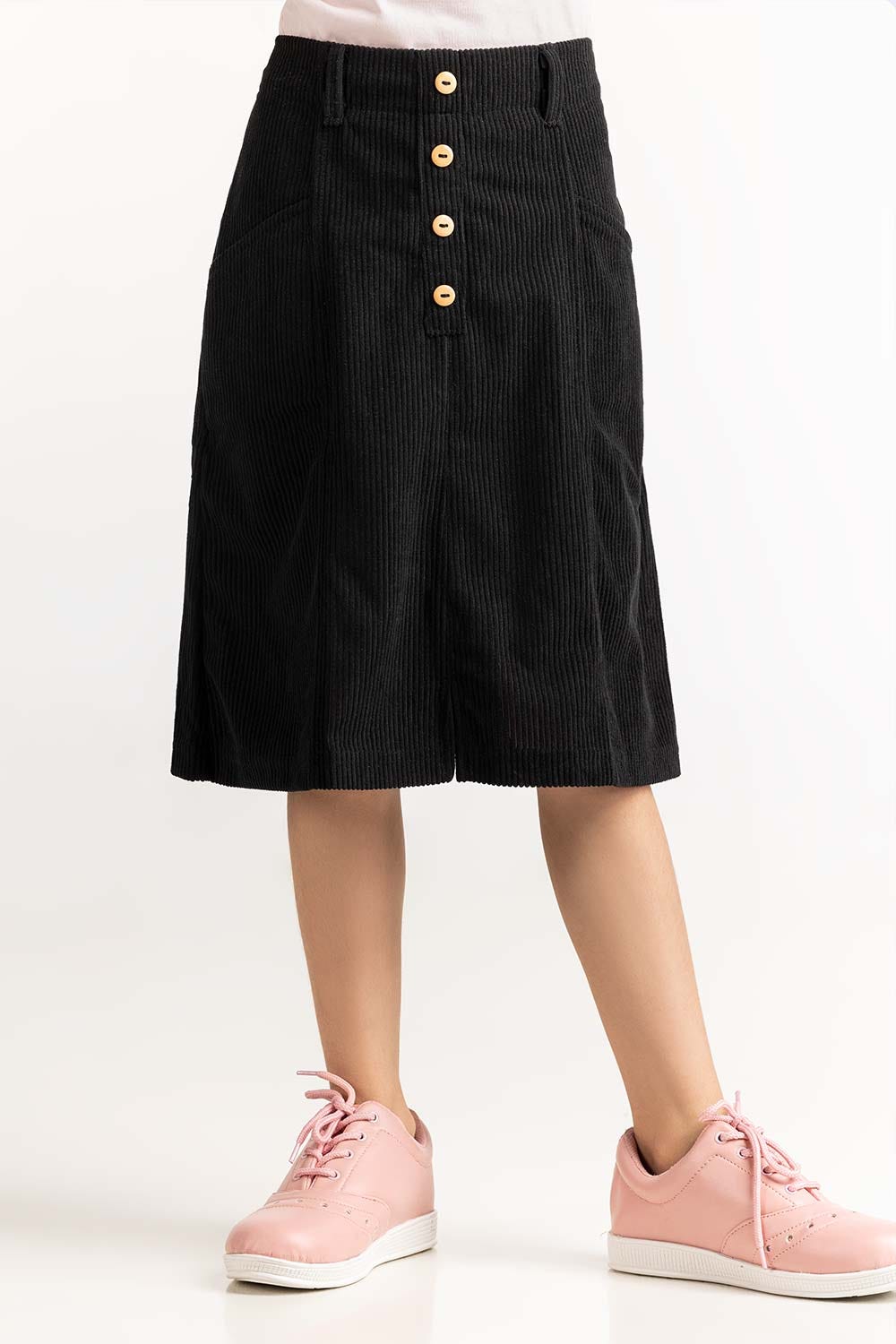 Junior Girl Black Skirt 224-420-218
