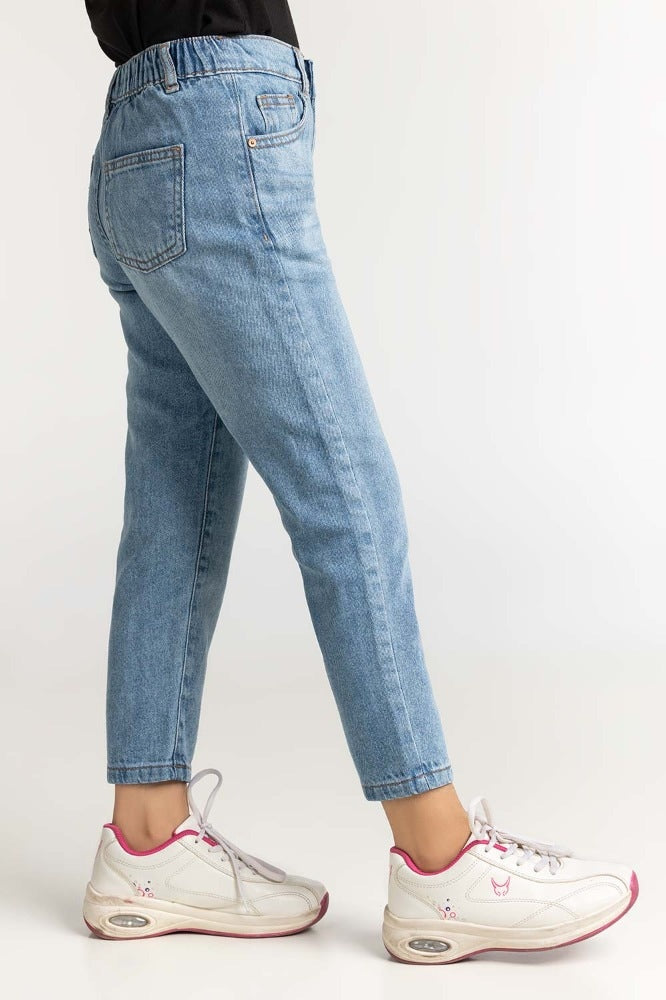 Junior Girl Blue Basic Jeans JG-JNS-WS23-002