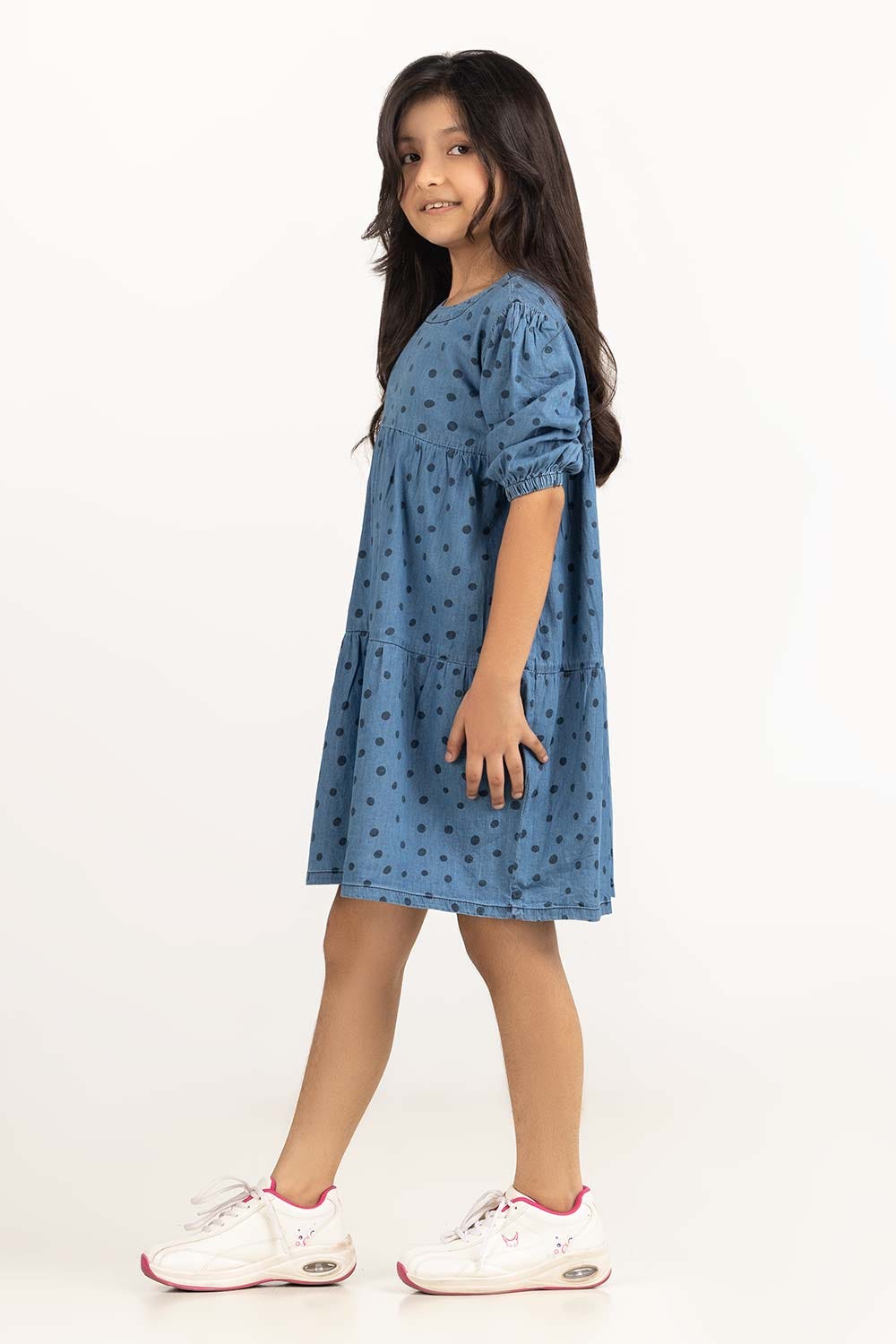 Junior Girl Blue Dress 231-414-212